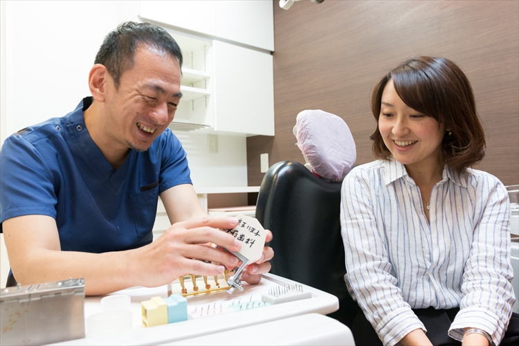 虫歯がひどくても怒らない歯科医師